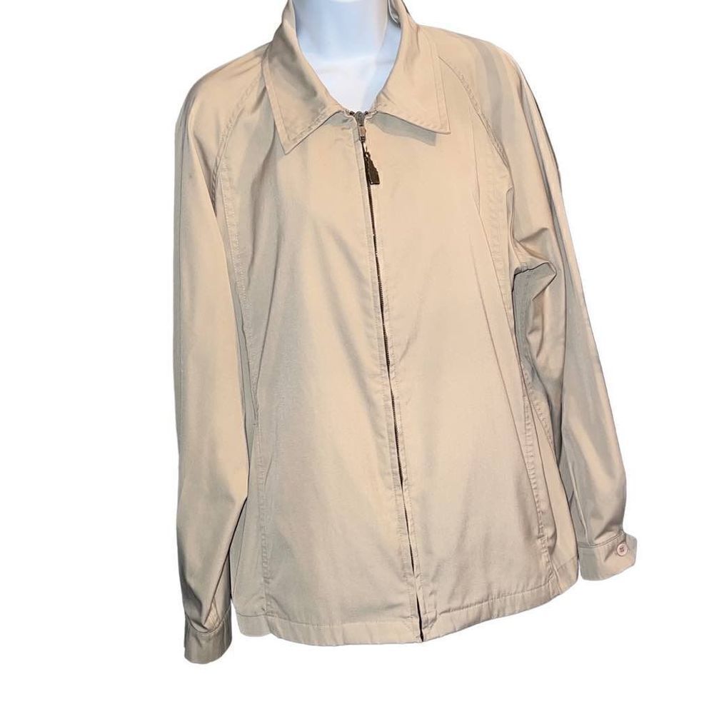 London Fog Men's Lightweight Auburn Zip-Front Golf Jacket Size 40 Regular